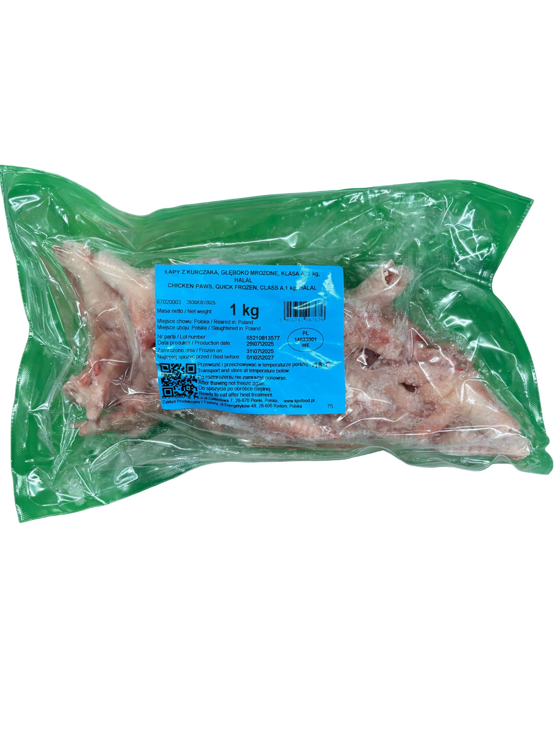 Chicken Paws 1KG