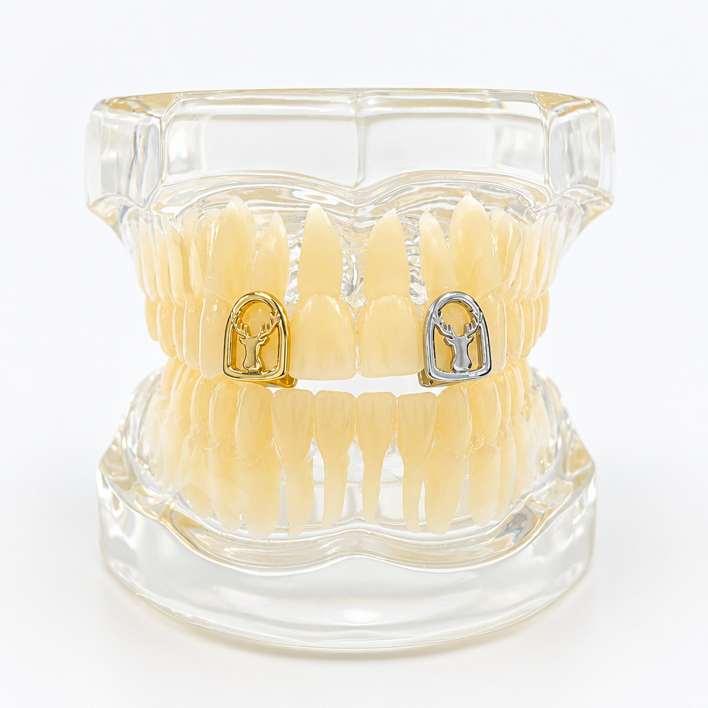 New Product "Lightning" Tooth Jewelry, Hip-Hop Style, Highly Popular During Christmas Holiday, Unique Tooth Jewelry.