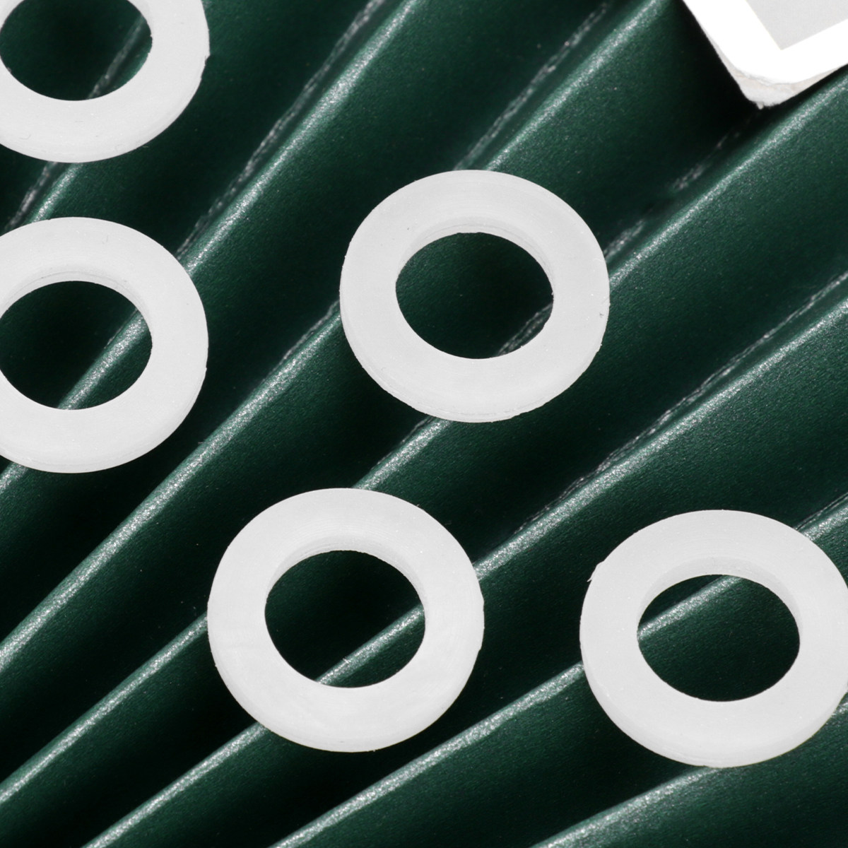 100Pcs Silicone Washers Long Service Life Sealing Rings for Electrical Appliances Water Fittings Leakproof Compact Size