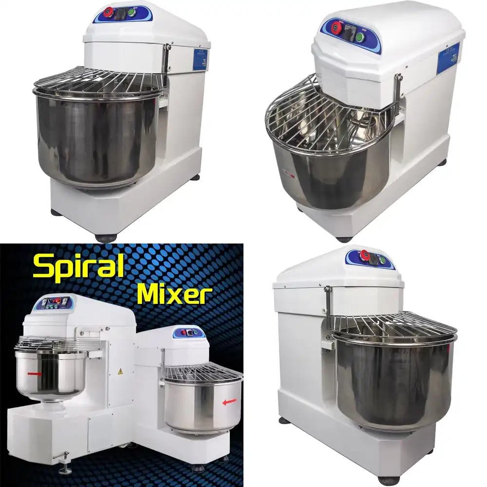 2026 Hot Sale  #commercial bakery equipment kitchen appliances bread making machine spiral dough mixer 5kg flour capacity