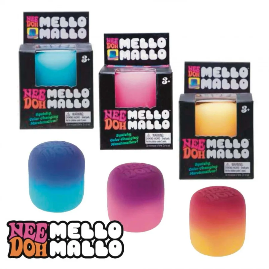 Popular NeeDoh Color-changing Marshmallow Feeling Ultraviolet Color-changing Slow Rebound Pinch Music Decompression Toy SS