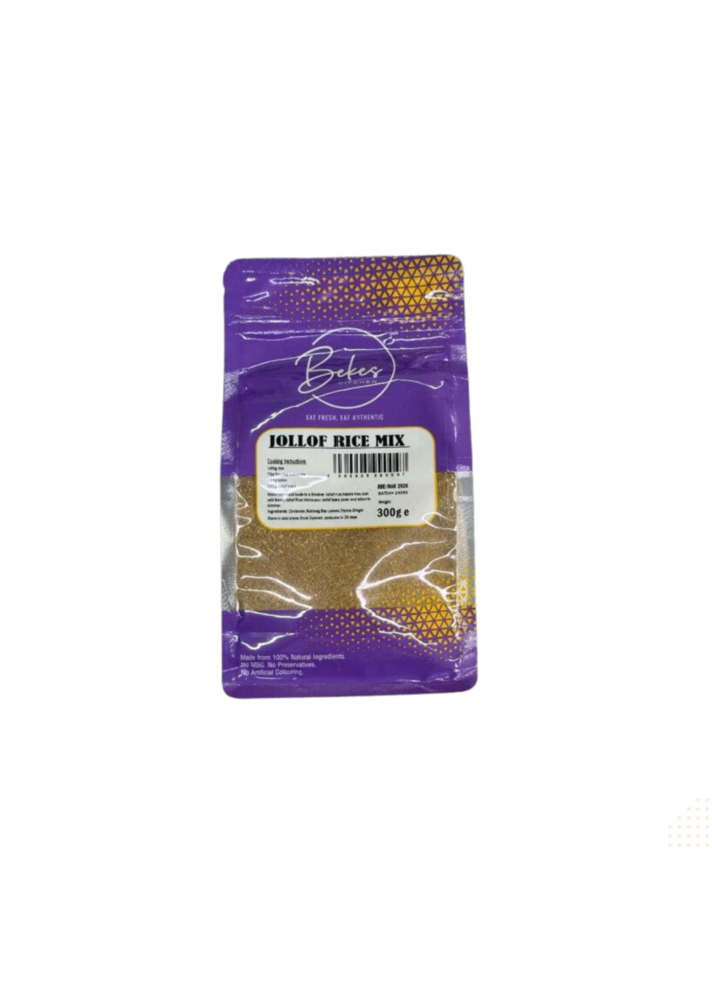 Bekes kitchen jollof rice mix