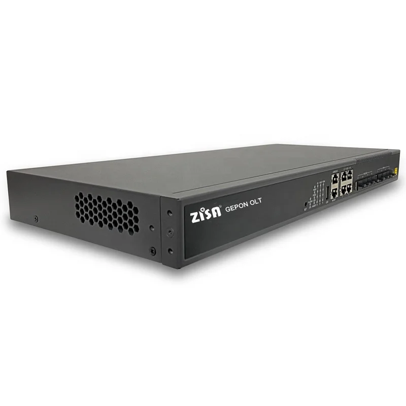 Factory Price ZISA OP3604E 4PON EPON OLT MINI 4port Fiber Optic Equipment Appliance Gigabit Uplink IP TCP