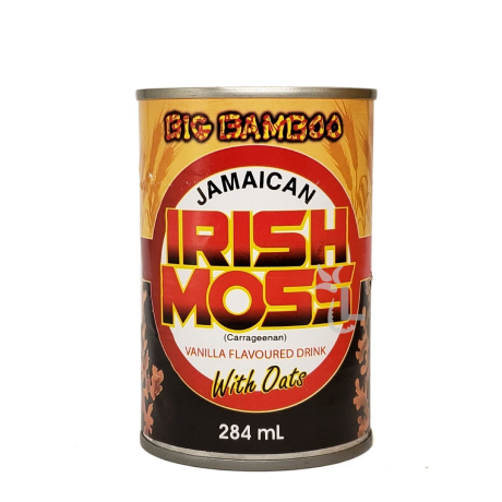 Big Bamboo Irish Moss Vanilla Flavour