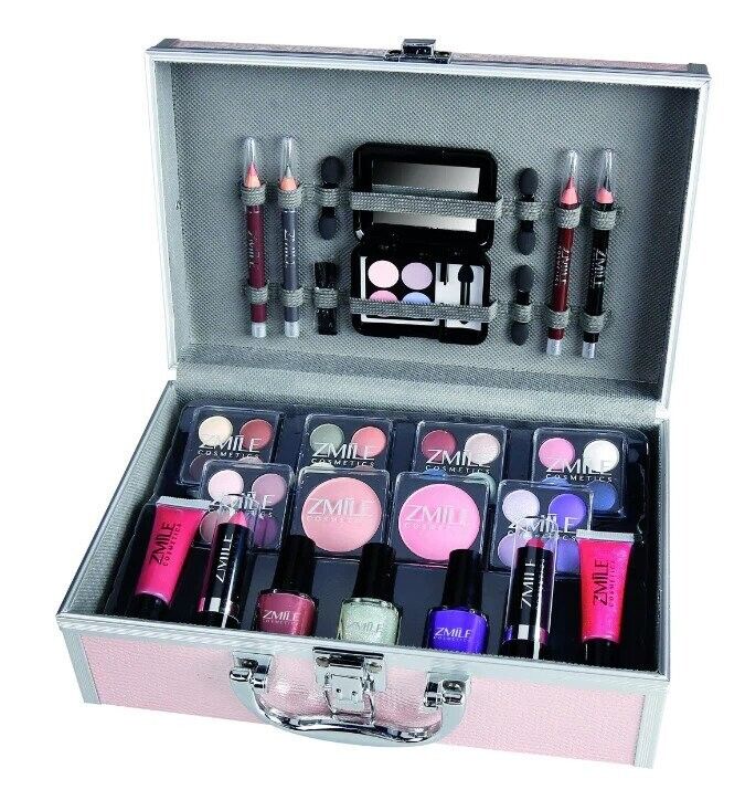 UK LOCAL SELLER - 42pc Makeup Set – All-in-One Travel Cosmetic Case with Eyeshadow, Blush, Lipstick & Brushes – Portable Vegan Beauty Kit for Women, Teen Girls, Beginners & Gift Giving – Compact Professional Rose Gold Make-Up Box Travel-freindly | Sent and Fulfilled from UK Warehouse and Delivered on a Tracked 48 UK Postal Service
