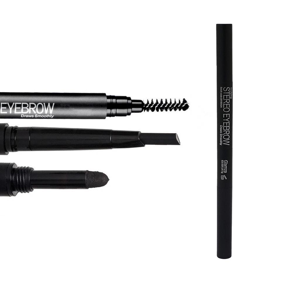 UK LOCAL SELLER - 3 in 1 Eyebrow Pen – Microblading Fork Tip, Powder Fill, Brush – Long-Lasting Natural Brows - Precision Eyebrow Liner - | Sent and Fulfilled from UK Warehouse and Delivered on a Tracked 48 UK Postal Service