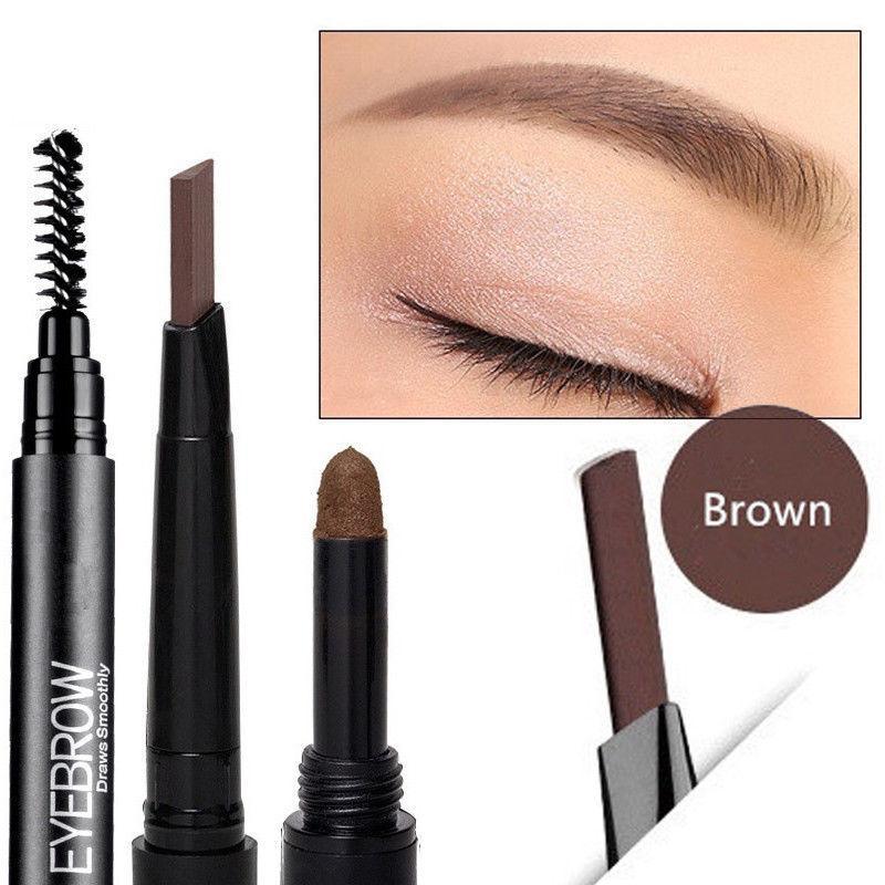 UK LOCAL SELLER - 3 in 1 Eyebrow Pen – Microblading Fork Tip, Powder Fill, Brush – Long-Lasting Natural Brows - Precision Eyebrow Liner - | Sent and Fulfilled from UK Warehouse and Delivered on a Tracked 48 UK Postal Service