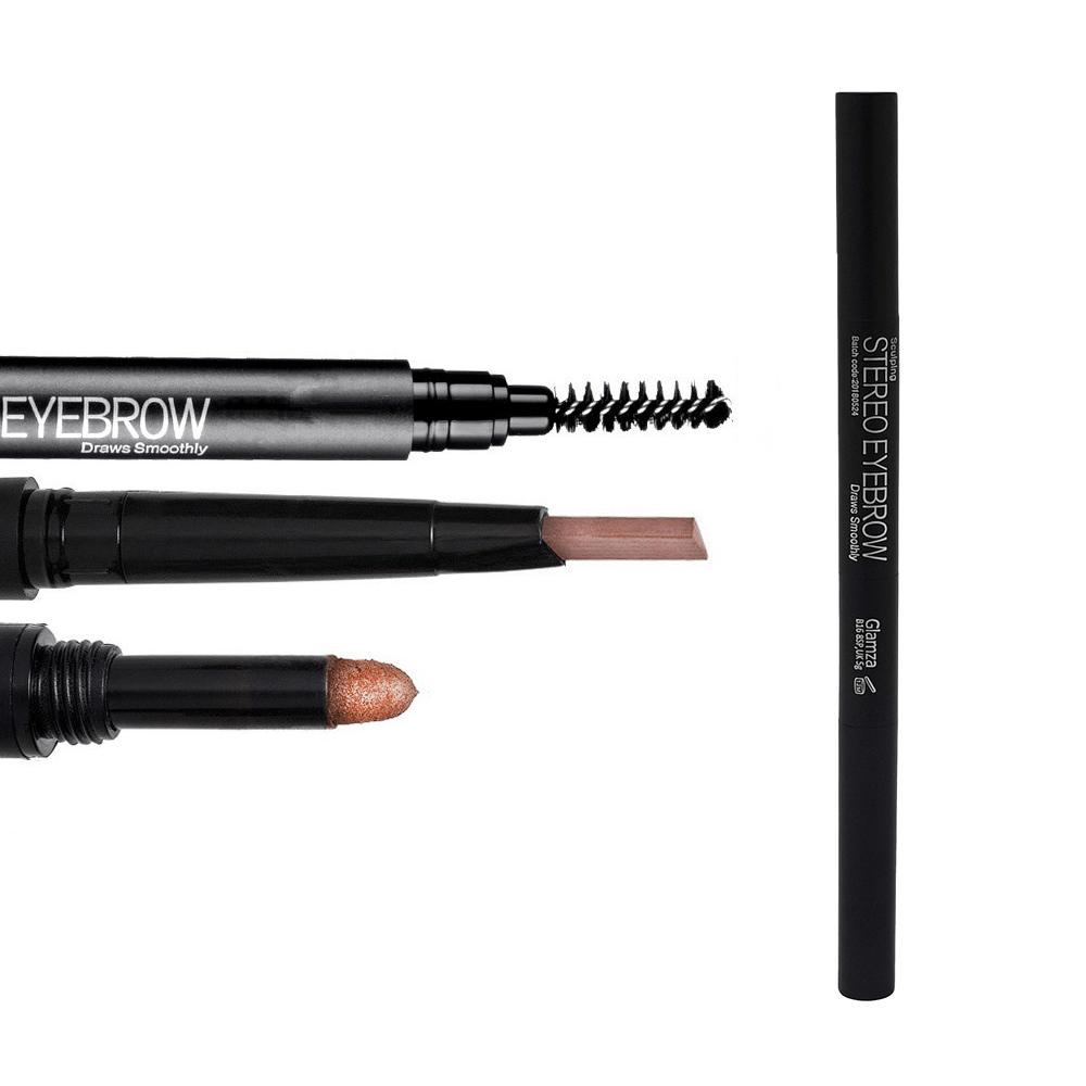UK LOCAL SELLER - 3 in 1 Eyebrow Pen – Microblading Fork Tip, Powder Fill, Brush – Long-Lasting Natural Brows - Precision Eyebrow Liner - | Sent and Fulfilled from UK Warehouse and Delivered on a Tracked 48 UK Postal Service