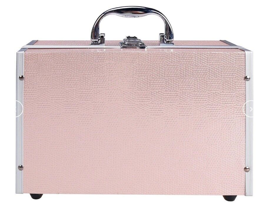 UK LOCAL SELLER - 42pc Makeup Set – All-in-One Travel Cosmetic Case with Eyeshadow, Blush, Lipstick & Brushes – Portable Vegan Beauty Kit for Women, Teen Girls, Beginners & Gift Giving – Compact Professional Rose Gold Make-Up Box Travel-freindly | Sent and Fulfilled from UK Warehouse and Delivered on a Tracked 48 UK Postal Service