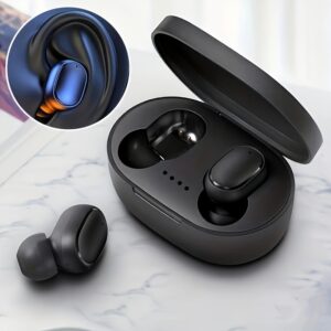 [Wireless Earbuds] Giceck TWS Wireless Earbuds | Compact, Portable, Pink & Blue, In-Ear Mini Headphones with Charging Case, USB-C, 150mAh Battery, Isolation Mode, Lightweight Plastic Design, Ideal for Sports & Gifts