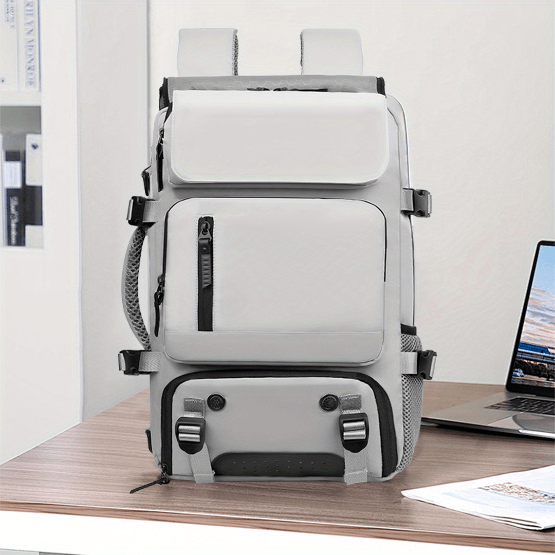 Large Capacity Outdoor Hunting Backpack with Shoe Cabinet, Fashionable Travel Commuter Bag, 16-inch Business Laptop Backpack, Outdoor Hiking and Camping Backpack, Multi-functional Handbag, Hunting and Fishing Essential Tool Bag, UK Local Warehouse