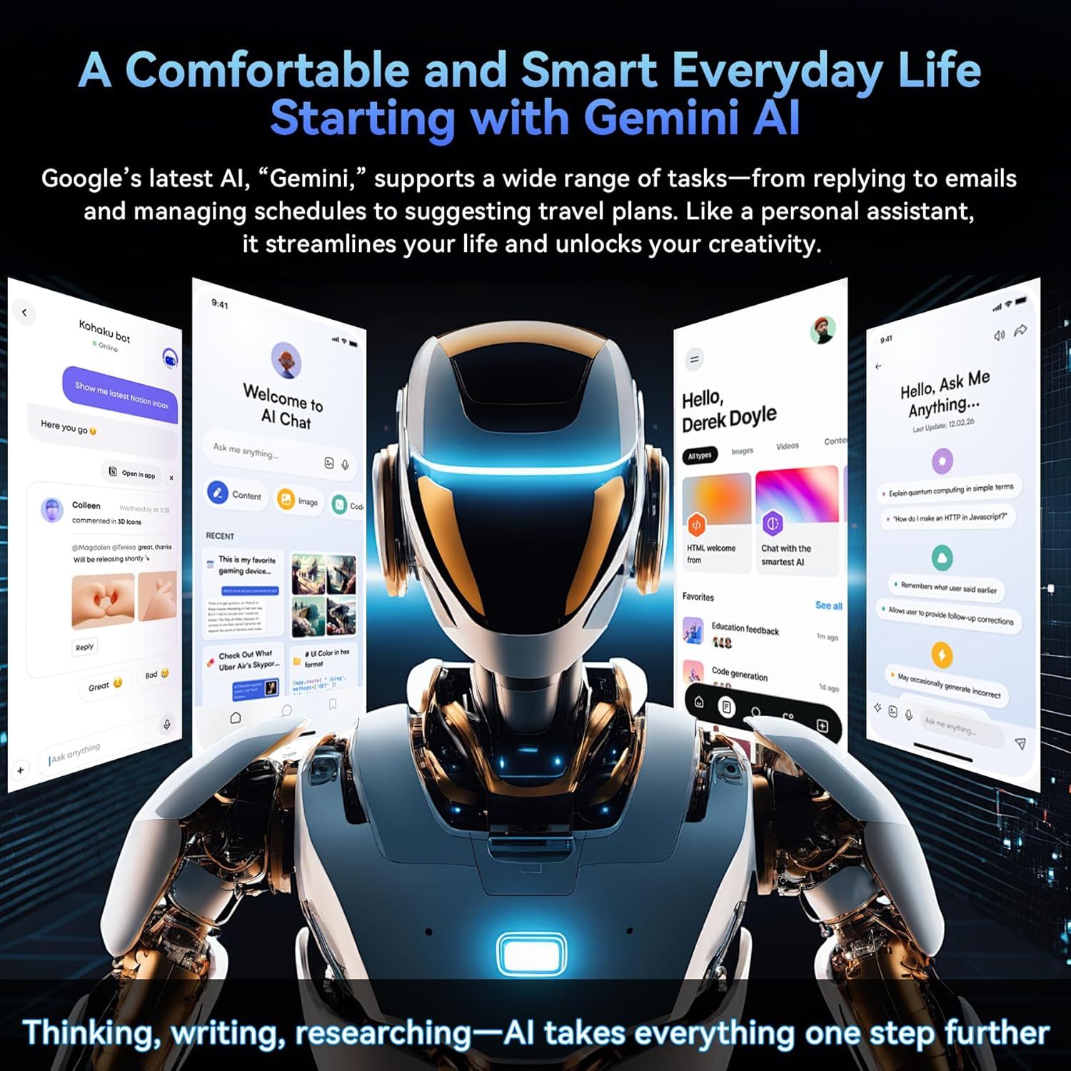 TABWEE T90 Android 16 Tablet with Keyboard - Gemini AI, 24GB RAM + 128GB ROM, Octa Core T615, Gaming Tablet 11 Inch, 1920x1200 FHD + IPS, 8000mAh Battery, 13MP + 5MP AI Camera, 5G WiFi, Widevine L1 - Image 5