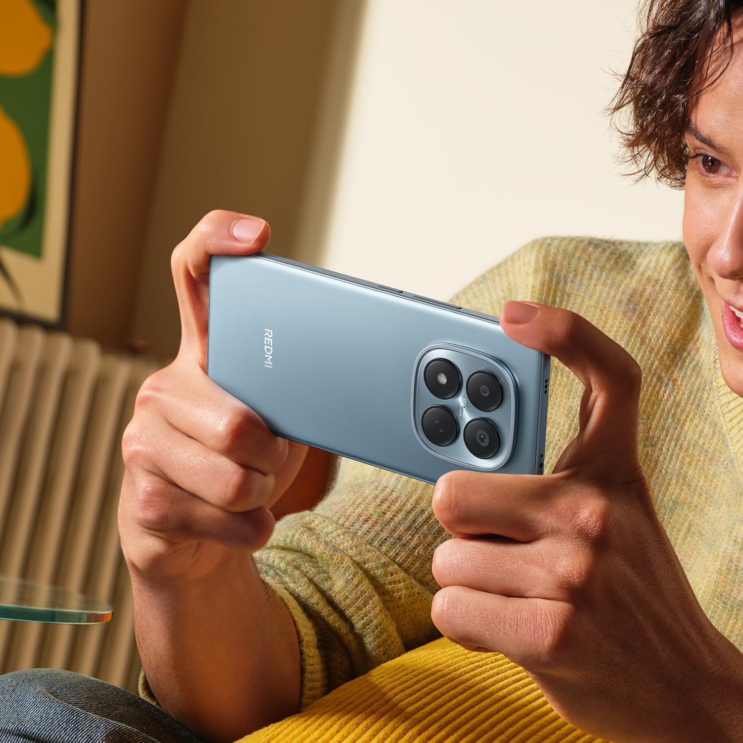 XIAOMI Redmi Note 15 Pro 5G, Smartphone 12+512 GB, Massive 6580mAh Battery, IP66/IP68, New 200MP Camera, 6.83" AMOLED Display, Glacier Blue, Warranty 2 years, Charger Not Included - Image 5