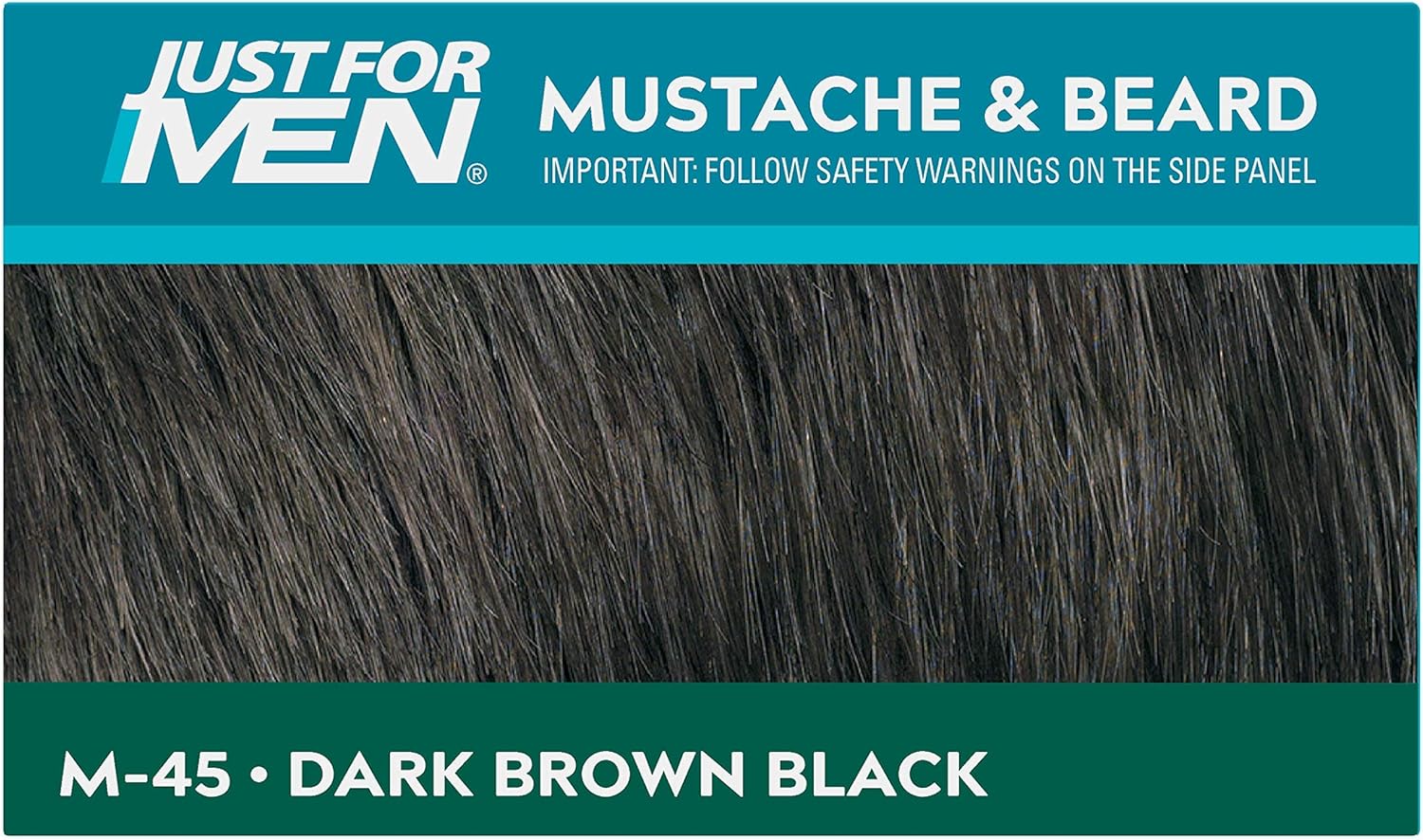 Just for men Moustache & Beard Dark Brown Dye, Eliminates Grey for a Thicker & Fuller Look M45 - Image 10