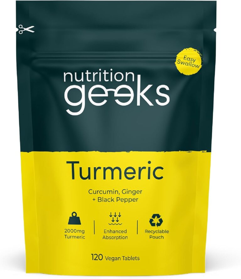 Turmeric Tablets 2000mg with B…