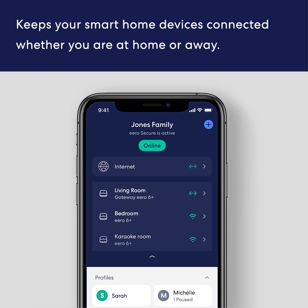 Amazon eero 6+ mesh Wi-Fi router | 1.0 Gbps Ethernet | Coverage up to 420 m2 | Connect 75+ devices | 3-Pack | 2022 release - Image 5