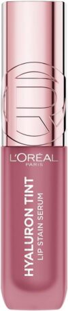L’Oréal Paris Hyaluron Lip Stain Serum, Hydrating Lip Tint & Cheek Stain, Up to 2x More Hydrated Lips 12-Hour Longwear, Infused with Hyaluronic Acid, Shade 217 Smokey Mauve