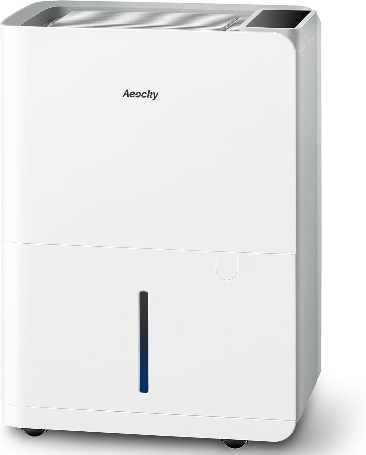 Max 25L/d Dehumidifier for Home, AEOCKY Applicable to 200m³ (50m²), Smart Compressor Dehumidifier with Drain Hose, for Drying Clothes, Bedroom, Bathroom, Basement