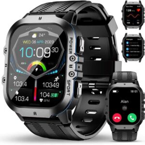 OUKITEL Military Smart Watch f…