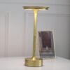 Dining Table Lamp Atmosphere Lighting Cordless Battery Powered Rechargeable Touch Dimmable 3 Light Colors Bedside Mood Light Small Night Lights