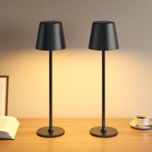 Rechargeable Table Lamp 2 Pack…