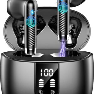 Wireless Earbuds, Bluetooth 5.…