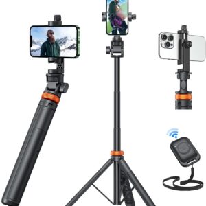Newest 62″ Phone Tripod,…