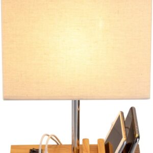 USB Bedside Table Lamp, HHome …