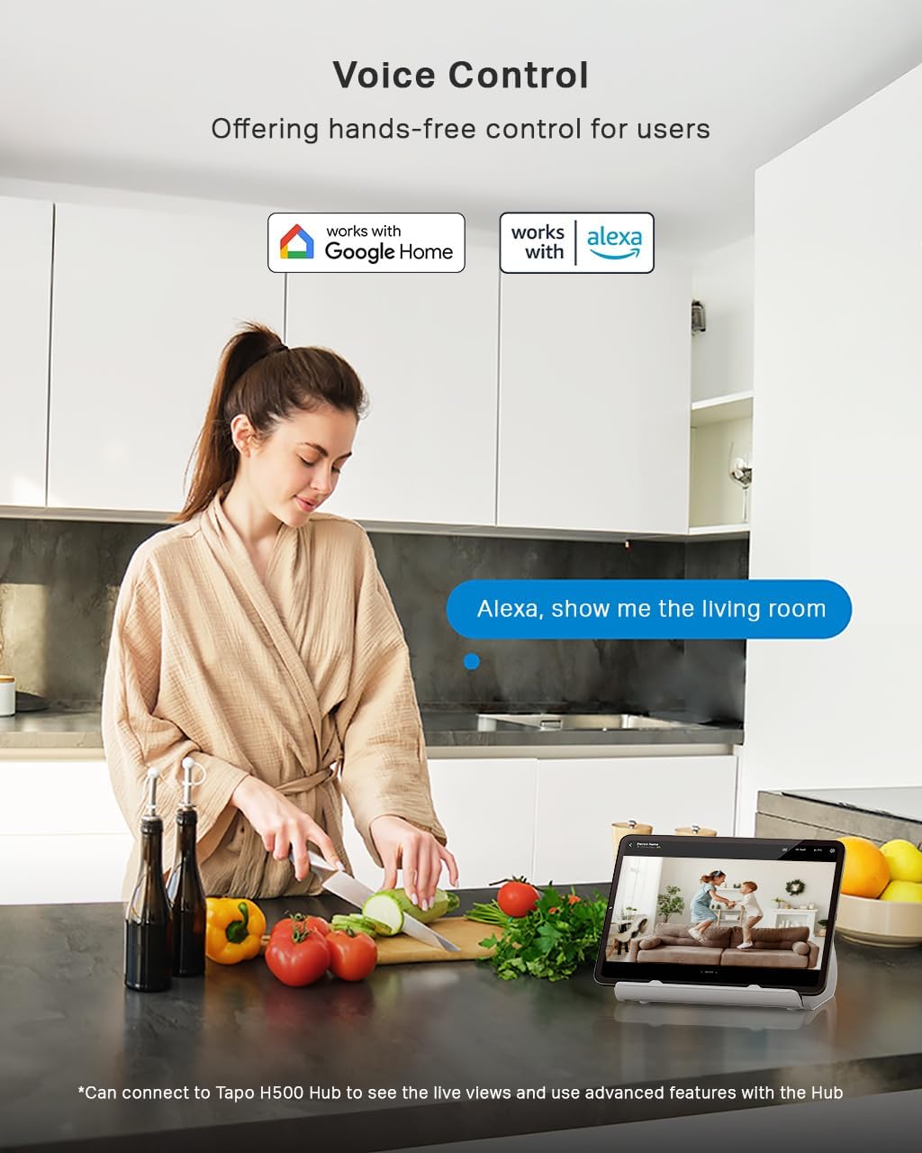 Tapo C210 2K 3MP Pan/Tilt Indoor Camera House Security Camera, WiFi Camera, No Monthly Fee, AI Detection, Dog Puppy Camera, Baby Camera Monitor, 360° View, Night Vision, Works with Alexa & Google - Image 9