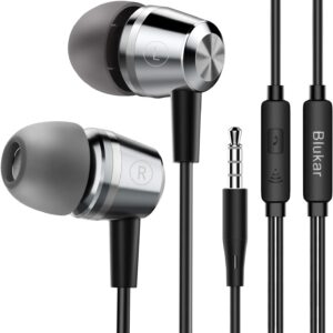 Blukar Earphones, In-Ear Headp…