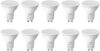 Lepro GU10 LED Bulbs, Warm White 2700K, 4.5W 345lm, 50W Halogen Spotlight Bulb Equivalent, Energy Saving GU10 LED Light Bulbs, 100° Wide Beam, Non-dimmable, Pack of 10