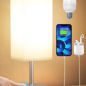 Aooshine Bedside Lamps, Touch …