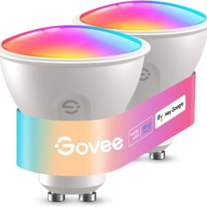 Govee Smart Bulb GU10 RGBWW, 4…