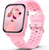 Mgaolo Kids Smart Watch 1.85″ Upgrade – Fitness Tracker with Heart Rate Sleep Monitor, 100+ Sports Modes, 12 Puzzle Games, Activity Tracker for Boys Girls Outdoor Fun (Pink)