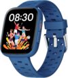 BIGGERFIVE Kids Smart Watch No Phone Needed, 1.8″ Amoled Fitness watch Pedometer, Heart Rate, Sleep Tracker, 30m Waterproof, Step Counter, Puzzle Games, 100+ Dials, Gifts for Boys Girls 5-16, Blue