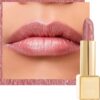 OULAC Metallic Shine Glitter Lipstick, Pink High Impact Lipcolor, Lightweight Soft and Ultra Hydrating, Long Lasting, Vegan & Cruelty-Free, Full-Coverage Lip Color 4.3 g/0.15 Baby Angel(13)