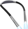 Gritin Book Light, Rechargeable Neck Light for Reading – 4-Color&5-Brightness,Bendable Arms,30-min Timer,80+ Hrs Runtime,Neck Curve Fit Ergonomic Design, Comfortable for Reading,Camping,Repairing etc.