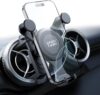 YOSH Mercedes Phone Holder for Mercedes Benz A/C Class A180/200 C180/200/260/300, GLB/GLC, Audi A1, Reinforced Car Phone Holder Spring Clip for Round Air Vent, Circular Vent Cradle for iPhone Samsung