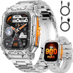 SUNKTA Smart Watch for Men wit…