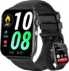 Blackview Smart Watch for Men Women, 1.91″ HD Fitness Watch with LED Flashlight, Heart Rate SpO2 Sleep Stress Monitor, 120+ Sports, Waterproof Step Counter, Bluetooth Call Smartwatch for iOS Android