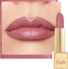 OULAC Glow Metallic Shine Pink Lipstick, Rose High Impact Lipcolor, Lightweight Soft and Ultra Hydrating, Long Lasting, Vegan & Cruelty-Free, Full Coverage Lip Color 4.3 g/0.15 GM04 Mauve Babe