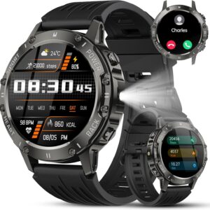 Military Smart Watch for Men A…