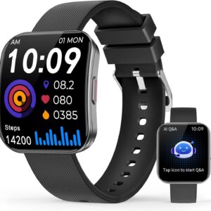 Smart Watch for Men Women, Blu…