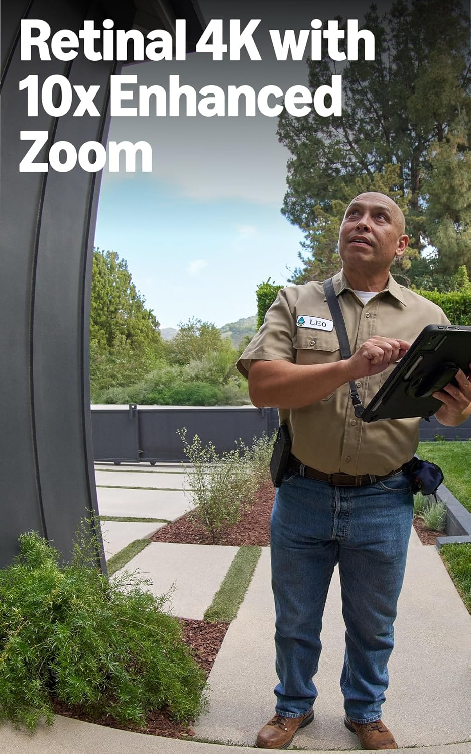 Ring Wired Video Doorbell Pro (newest gen) Plug-in | Video Doorbell Camera with Retinal 4K, up to 10x Enhanced Zoom | Wide Field of View | Radar Detection | 30-day free trial of Ring Subscription Plan - Image 3