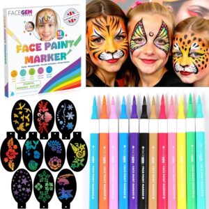 12 Colour Face Paint – Water…
