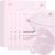 medicube Salmon DNA PDRN pink collagen jelly gel mask | overnight face mask for glass glow skin- elasticity, hydrating, firming and moisturising | korean skincare, 28g, 4ea