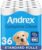 Andrex Complete Clean Toilet Roll 36 Rolls (Previously Andrex Classic Clean Toilet Tissue) Unbeatable Toilet Paper with Unique 3D Wave, FSC Certified