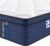 Small Double Mattress, 12Inch Hybrid Mattress for Pressure Relief, Breathable Foam with Individually Pocket Spring, Medium Small Double Bed, Navyx Collection(120×190×30cm)